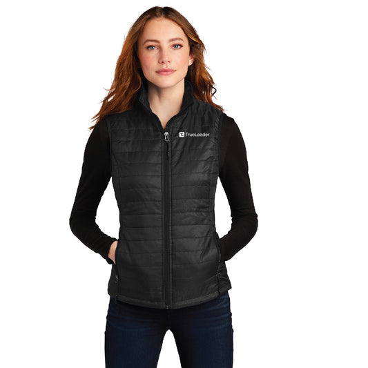 Port Authority® Ladies' Packable Puffy Vest (Graduate)